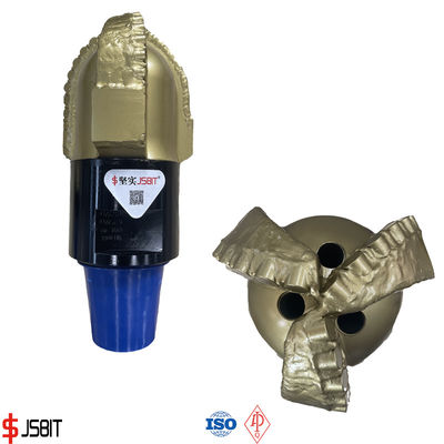 Petrol Buhrancılık Endüstrisi Pdc Bitler Çelik Vücut 3 Blades 8 1/2 Inch