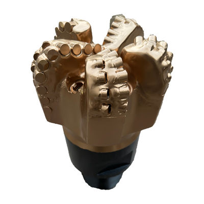 5 blades 8.5 inç PDC Core Drill Bit Su Kuyuları için Çift Satırlı Kuyucu