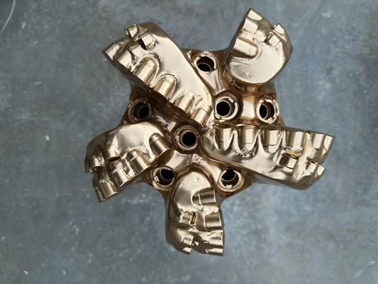 Fabrika 8 1/2 Inch 5 Blades Double Row Cutter PDC Bit Oil Well Drilling için