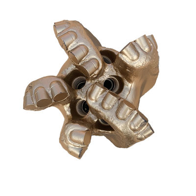 5 blades PDC Drill Bit Double Row Cutter 8 1/2 inç Su kuyusu delme için
