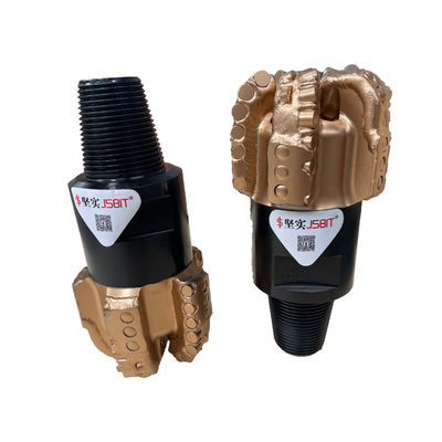 Yüksek Kalite 6.5 inç 165mm Çift Satır Kesicisi PDC 5 bıçaklı sondaj parçası