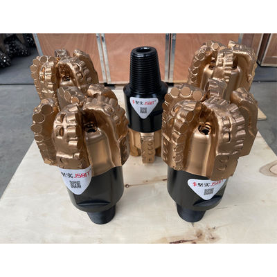 Yüksek Kalite 6.5 inç 165mm Çift Satır Kesicisi PDC 5 bıçaklı sondaj parçası