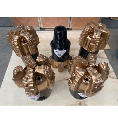 Yüksek Kalite 6.5 inç 165mm Çift Satır Kesicisi PDC 5 bıçaklı sondaj parçası